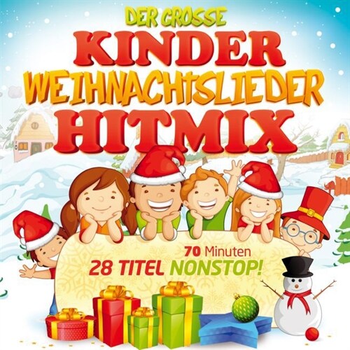 Der grosse Kinder Weihnachtslieder Hitmix, 1 Audio-CD (CD-Audio)