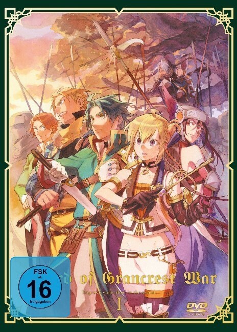 Record of Grancrest War. Tl.1, 2 DVD (DVD Video)