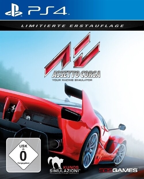 Assetto Corsa, PS4-Blu-Ray Disc (Blu-ray)