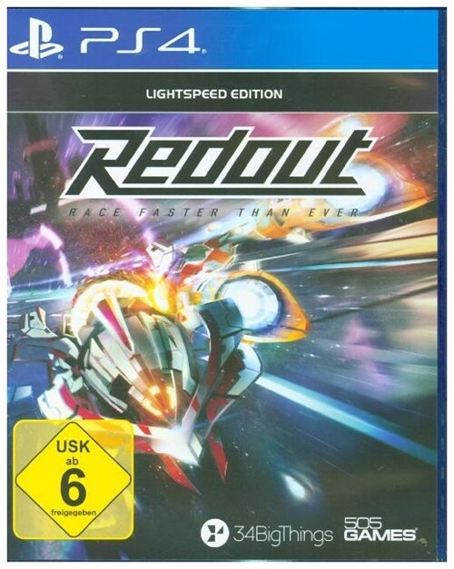 Redout, 1 PS4-Blu-ray Disc (Blu-ray)