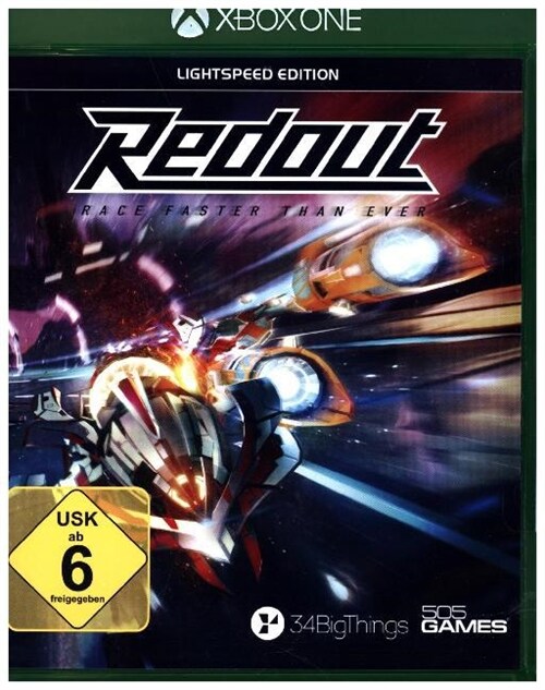 Redout, 1 XBox One-Blu-ray Disc (Lightspeed Edition) (Blu-ray)