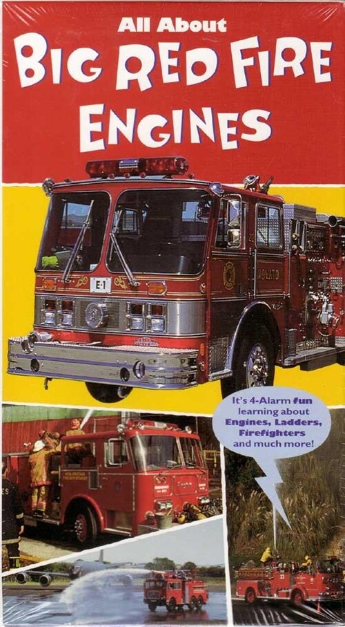 [중고] All About Big Red  Fire Engines [VHS]