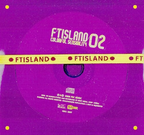 [중고] 에프티아일랜드(FTISLAND) - 2집 Colorful Sensibility