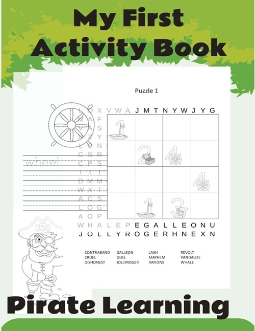 My First Pirate Activity Book (Paperback)