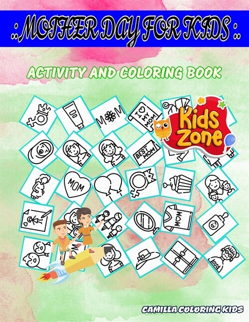 Mother Day For Kids: 40 Funny Pamela Hat, Greetingcard, Gift, Pamela Hat, Book, Mom, Hands, Hat For Kids Ages 4-8 Image Quiz Words Activity (Paperback)