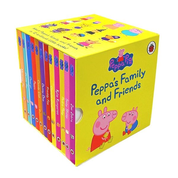페파피그 : Peppa’s Family and Friends 12권 세트 (Board book 12권)