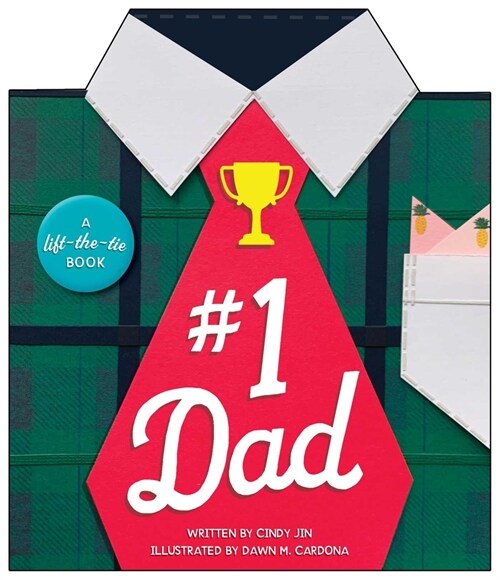 #1 Dad: A Lift-The-Tie Book (Board Books)