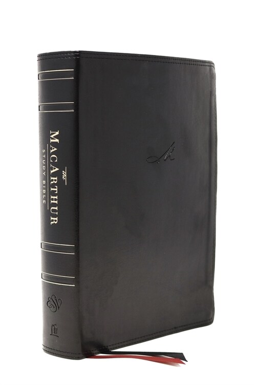 The Esv, MacArthur Study Bible, 2nd Edition, Leathersoft, Black: Unleashing Gods Truth One Verse at a Time (Imitation Leather)