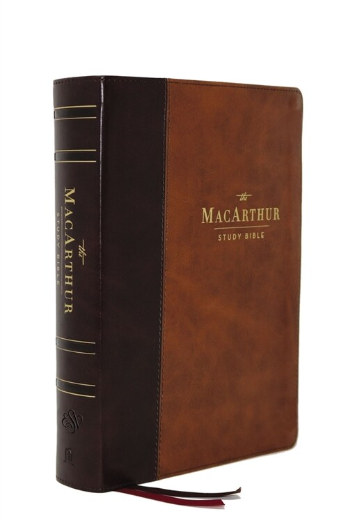 The Esv, MacArthur Study Bible, 2nd Edition, Leathersoft, Brown, Thumb Indexed: Unleashing Gods Truth One Verse at a Time (Imitation Leather)