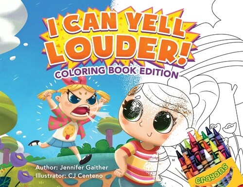 I Can Yell Louder: Coloring Book Edition (Paperback)