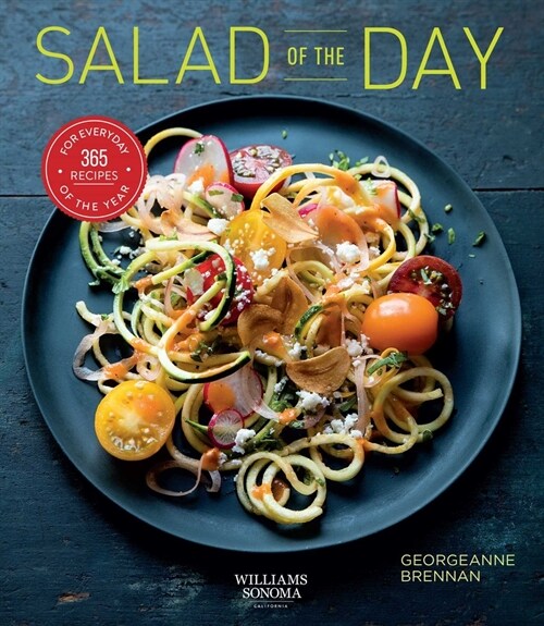 Salad of the Day (Healthy Eating, Recipe a Day, Housewarming Gift): 365 Recipes for Every Day of the Year (Paperback)