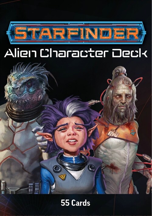 Starfinder Alien Character Deck (Game)