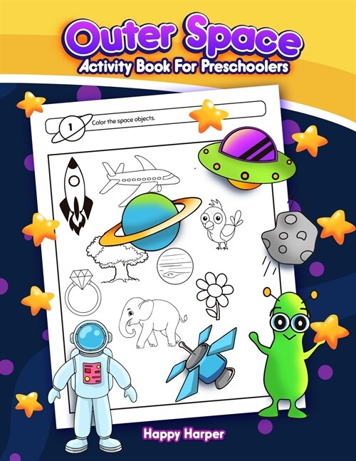 Outer Space Activity Book (Paperback)