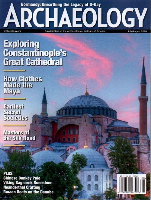 Archaeology (격월간 미국판): 2020년 07/08월호