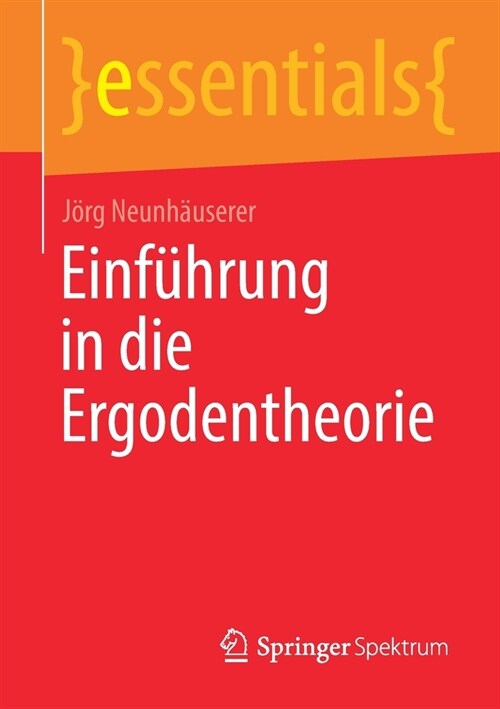 Einf?rung in Die Ergodentheorie (Paperback, 1. Aufl. 2020)