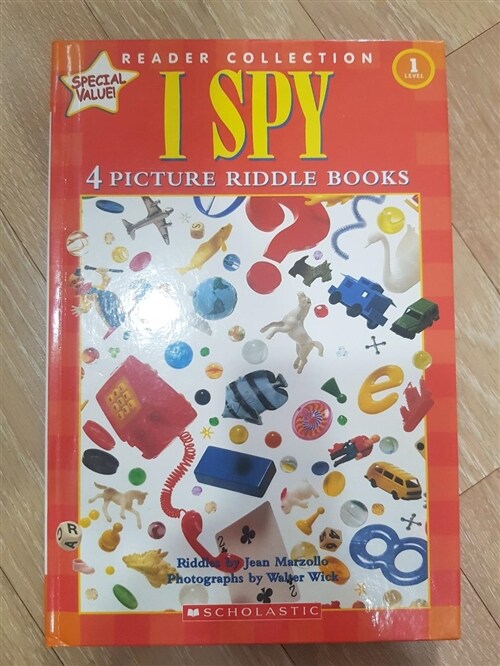 [중고] Scholastic Reader Collection Level 1: I Spy: 4 Picture Riddle Books (Hardcover)