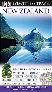 [중고] DK Eyewitness Travel Guides : New Zealand (Paperback)