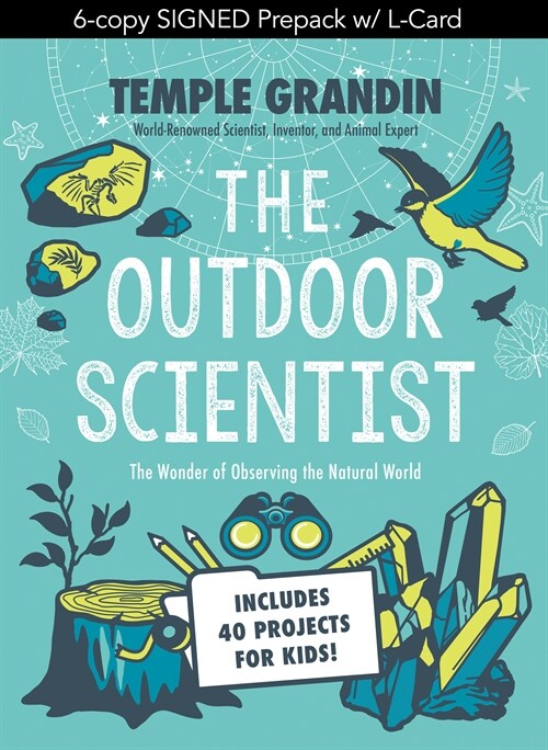 The Outdoor Scientist 6-copy SIGNED Pre-pack w/ L-Card (Trade-only Material)