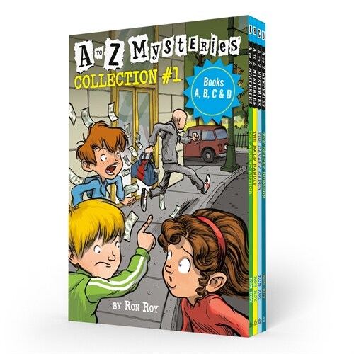 A to Z Mysteries Boxed Set Collection #1 (Books A, B, C, & D) (Boxed Set)