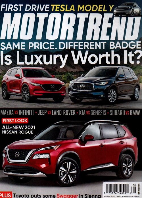 Motor Trend (월간 미국판): 2020년 08월호
