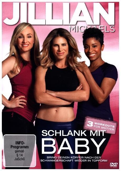 Jillian Michaels - Schlank mit Baby, 1 DVD (DVD Video)