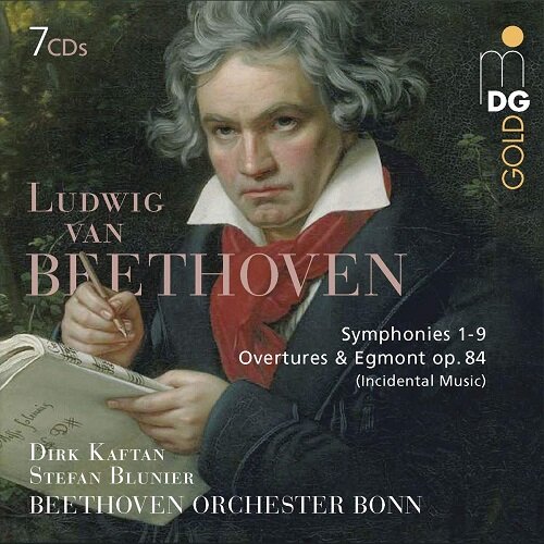 [수입] 베토벤 : 교향곡 전곡, 서곡집 & 에그몬트 Op.84 (7CD)