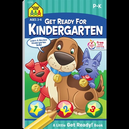 School Zone Get Ready for Kindergarten Tablet Workbook (Paperback)