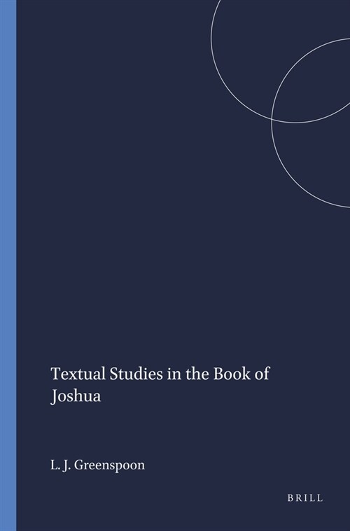 Textual Studies in the Book of Joshua (Paperback)
