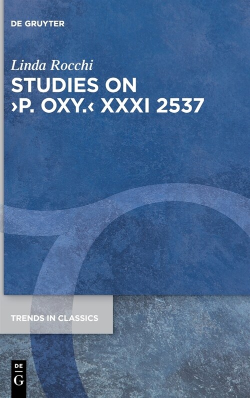 Studies on p. Oxy. (Hardcover)