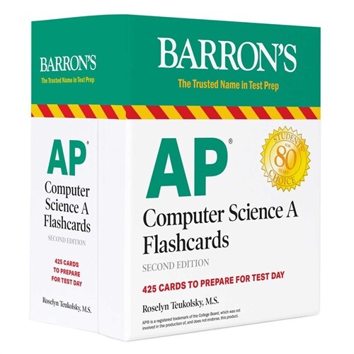AP Computer Science a Flashcards: 425 Cards to Prepare for Test Day (Other, 2)