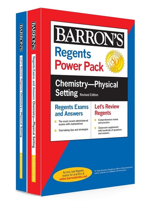 Regents Chemistry--Physical Setting Power Pack Revised Edition (Paperback)