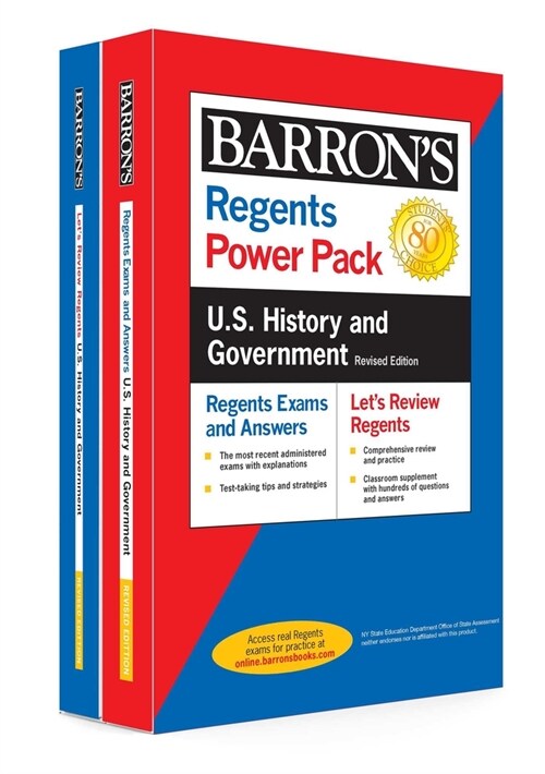Regents U.S. History and Government Power Pack Revised Edition (Paperback)
