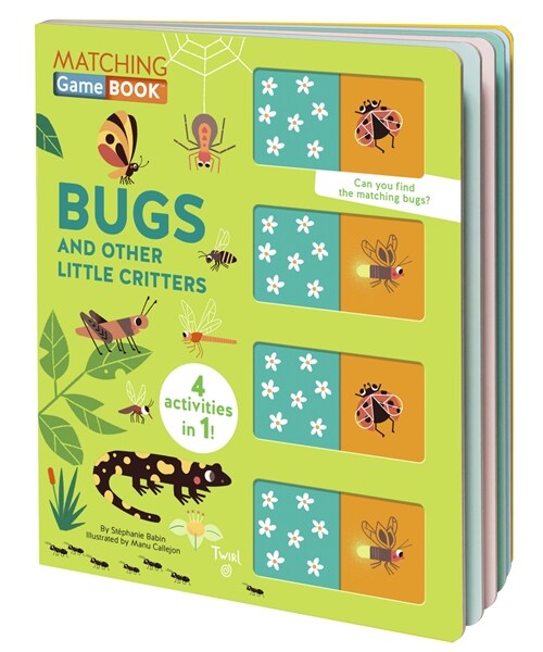 Matching Game Book: Bugs and Other Little Critters (Board Books)