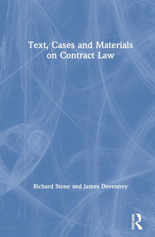 Text, Cases and Materials on Contract Law (Hardcover, 5 ed)