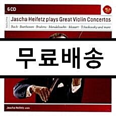 [중고] [수입] 하이페츠가 연주하는 위대한 바이올린 협주곡집 [6CD]