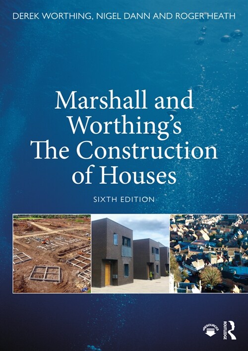 [중고] Marshall and Worthings The Construction of Houses (Paperback, 6 ed)