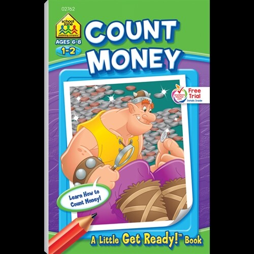 School Zone Count Money Workbook (Paperback)