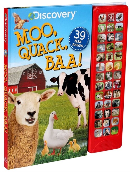 Discovery: Moo, Quack, Baa! (Board Books)
