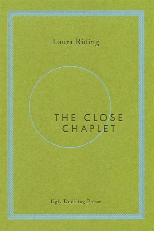 The Close Chaplet (Paperback)