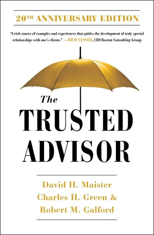 The Trusted Advisor: 20th Anniversary Edition (Paperback)