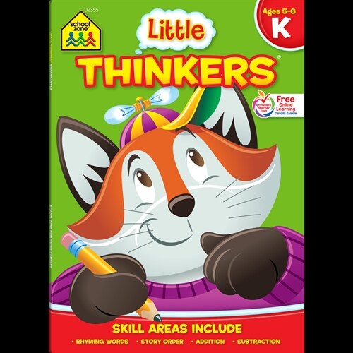 School Zone Little Thinkers Kindergarten Workbook (Paperback)