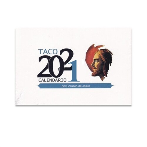 TACO 2021 SAGRADO CORAZON JESUS NOTAS CON IMAN (Paperback)