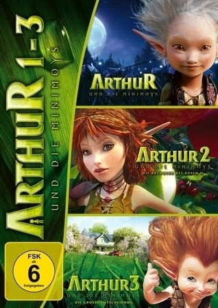 Arthur und die Minimoys 1-3, 3 DVD (DVD Video)