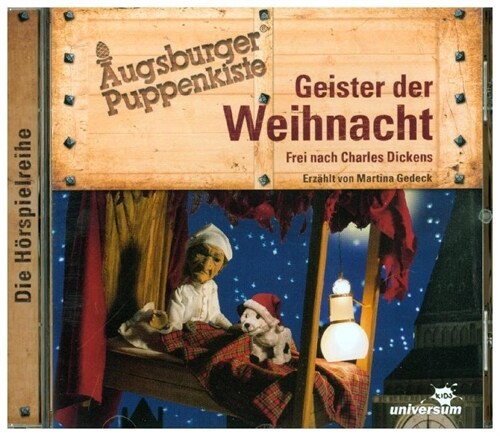 Augsburger Puppenkiste - Geister der Weihnacht, 1 Audio-CD (CD-Audio)