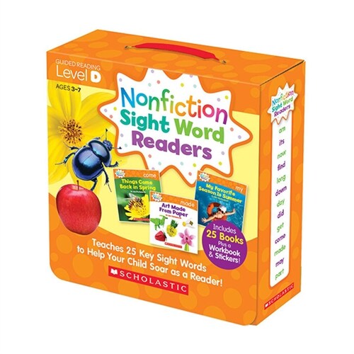 Nonfiction Sight Word Readers Level D (Book 26권 + CD 1장)