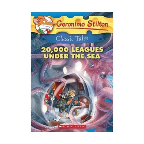 Geronimo Stilton Classic Tales #10 : 20,000 Leagues Under the Sea (Paperback)