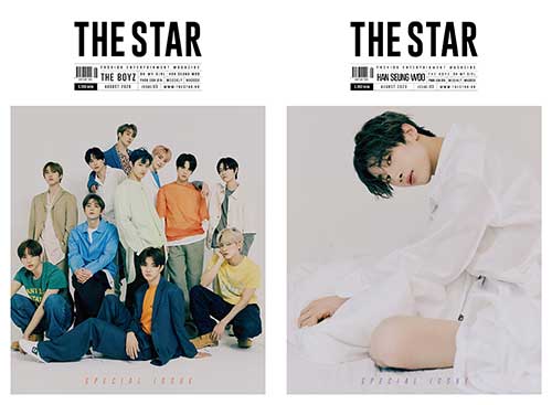 더스타 The Star 2020.8 (앞표지 : 더보이즈 / 뒤표지 : 한승우)