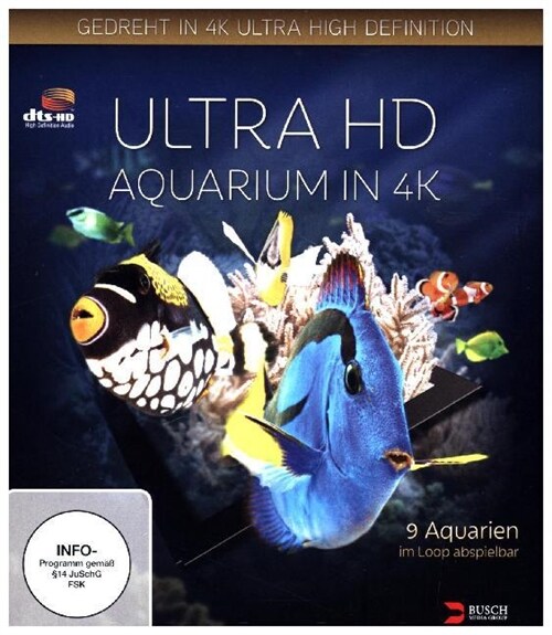 Ultra HD Aquarium 4K, 1 UHD-Blu-ray (Blu-ray)