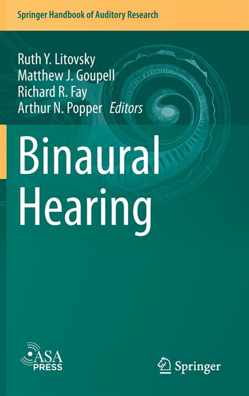 Binaural Hearing: With 93 Illustrations (Hardcover, 2021)