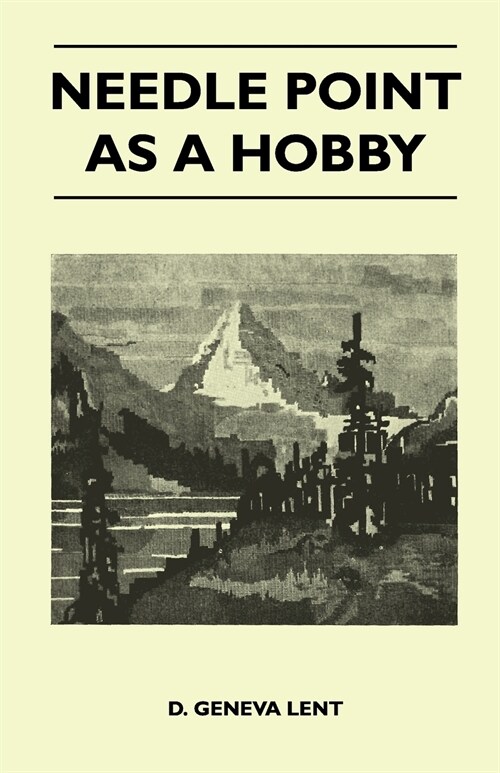 Needle Point as a Hobby (Paperback)